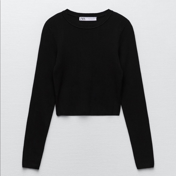 Zara Sweaters Zara Ribbed Knit Sweater Poshmark